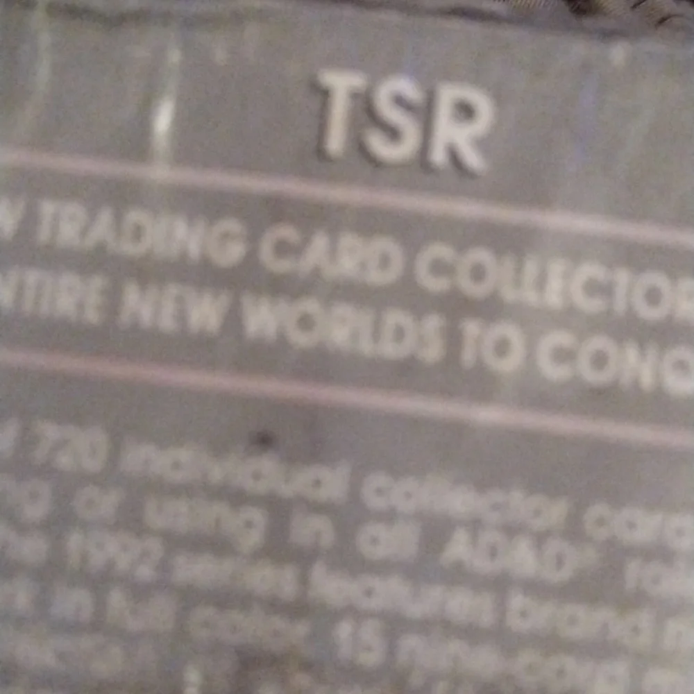 Fantasy Collection Cards '92